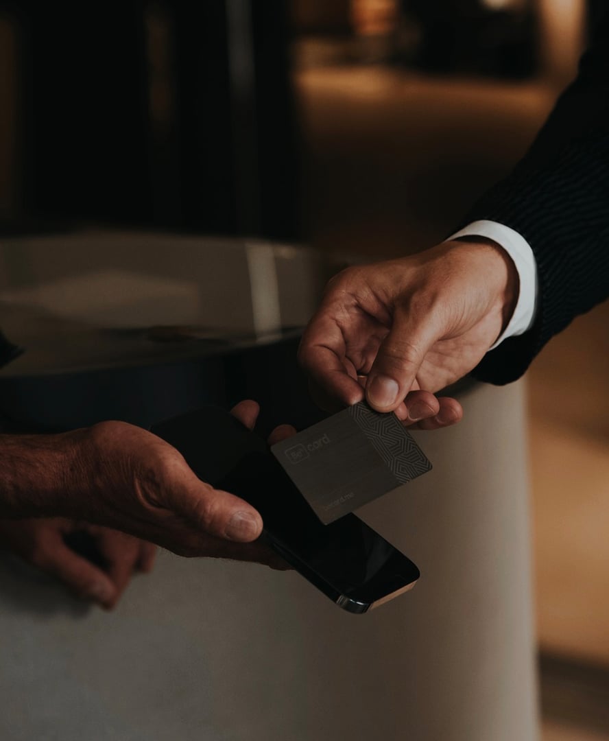 digitale visitenkarte von becard