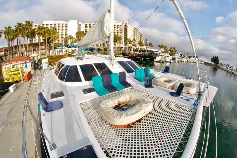 Aolani Catamaran Sailing