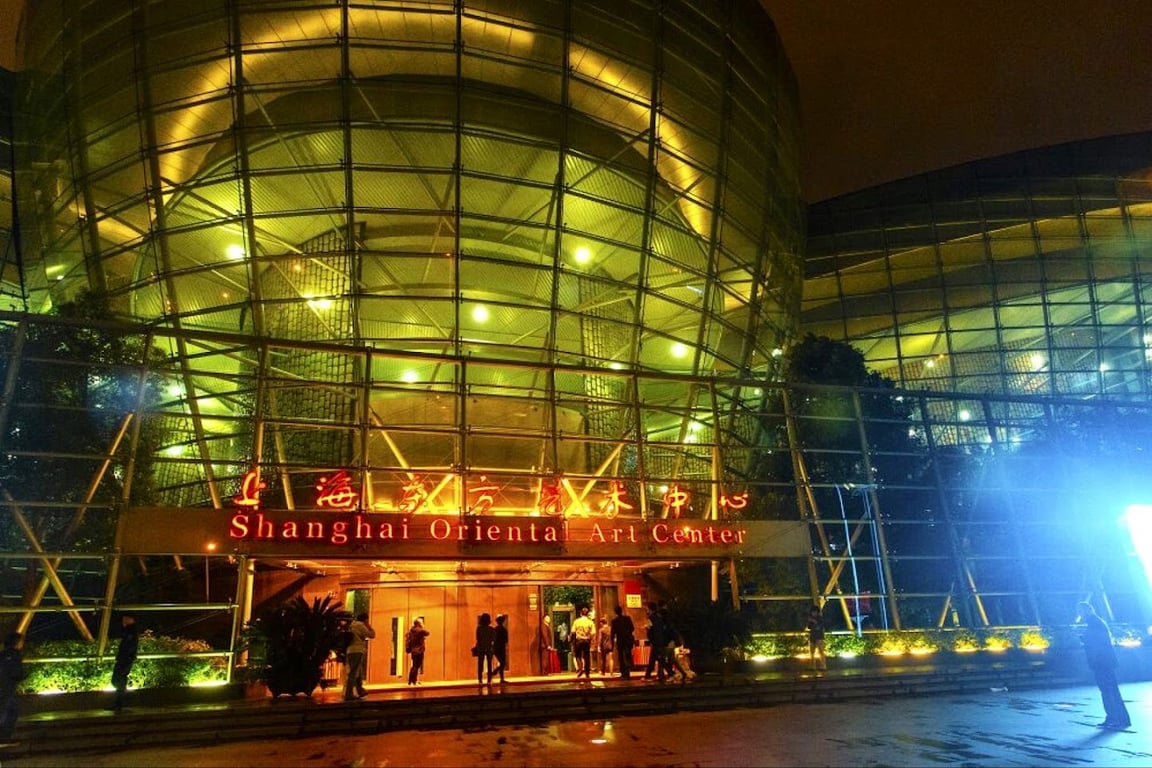 Oriental Opera Hall at the Shanghai Oriental Art Center, Shanghai