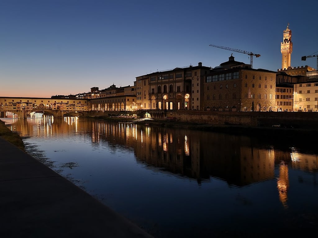 Along the Arno