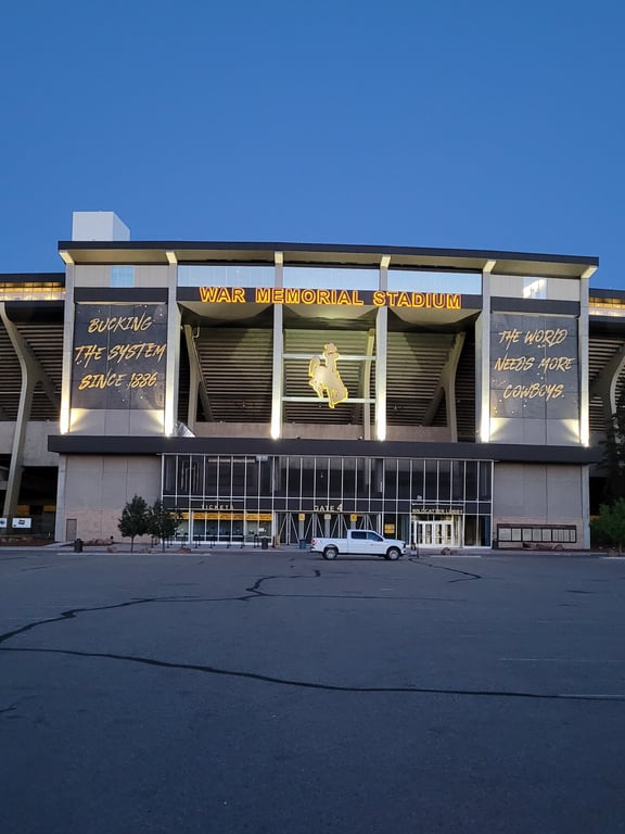 War Memorial Stadium Laramie
