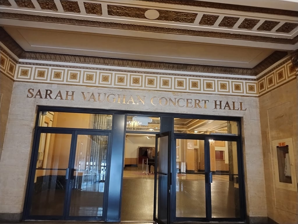 Sarah Vaughan Concert Hall at Newark Symphony Hall