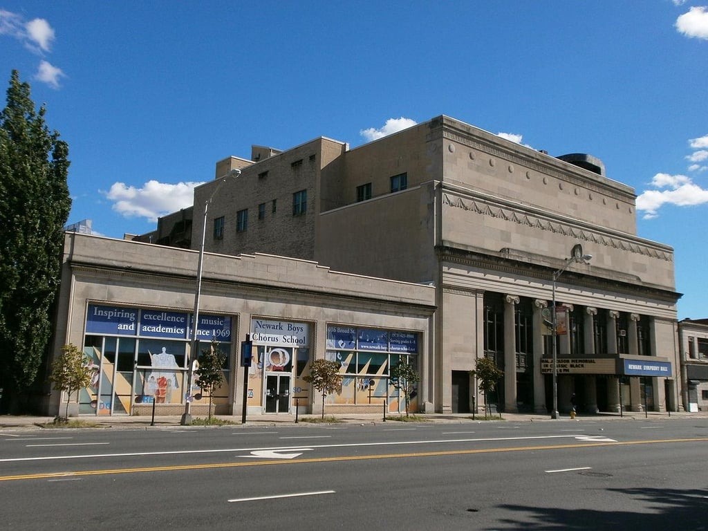 Sarah Vaughan Concert Hall at Newark Symphony Hall