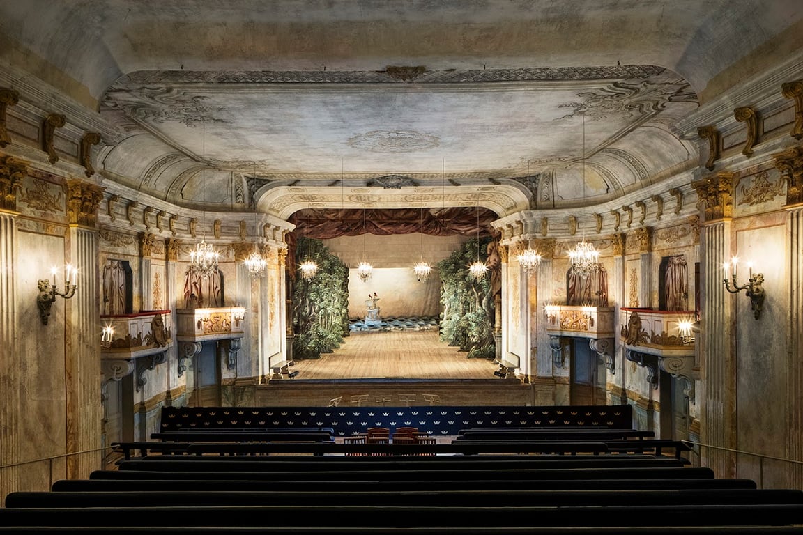 Drottningholm Palace Theatre (Drottningholms Slottsteater), Drottningholm