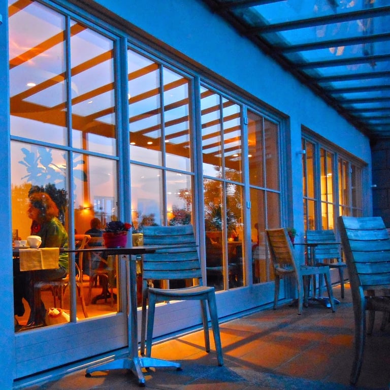 aussicht bio hotel restaurant cafe