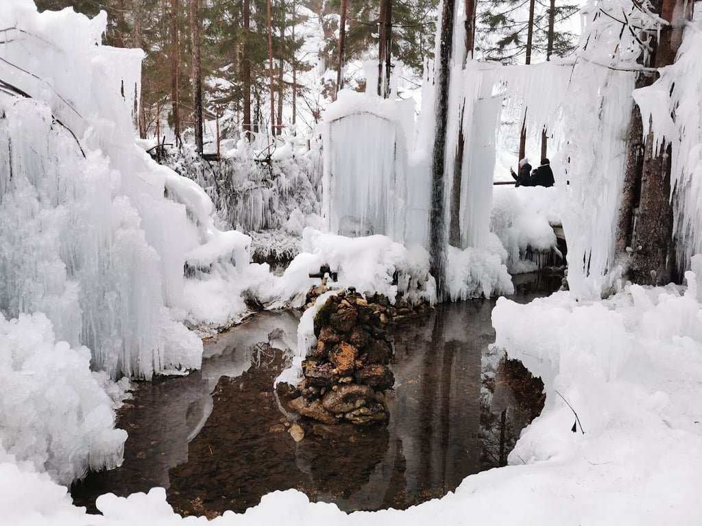 Mlačca Gorge / Ice Kingdom / Live Nativity Performance in Ice