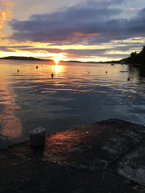 Dalmatian Sunset