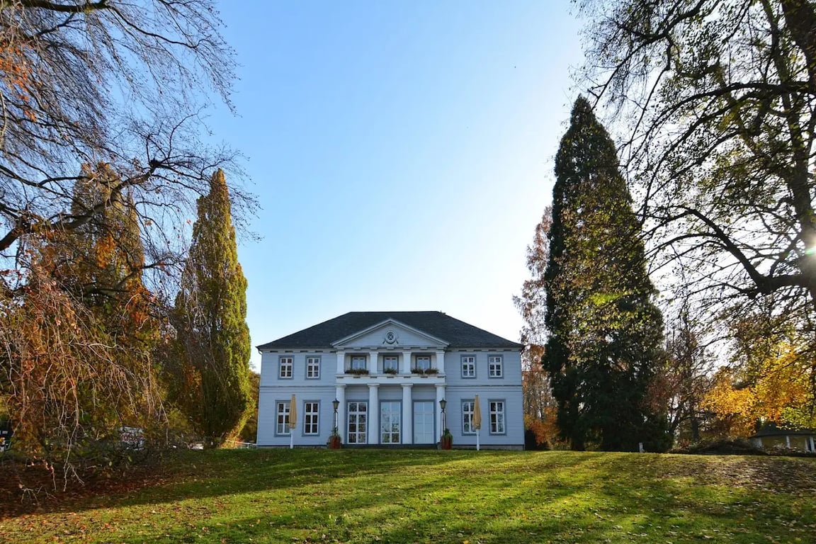 Chateau in the spa park