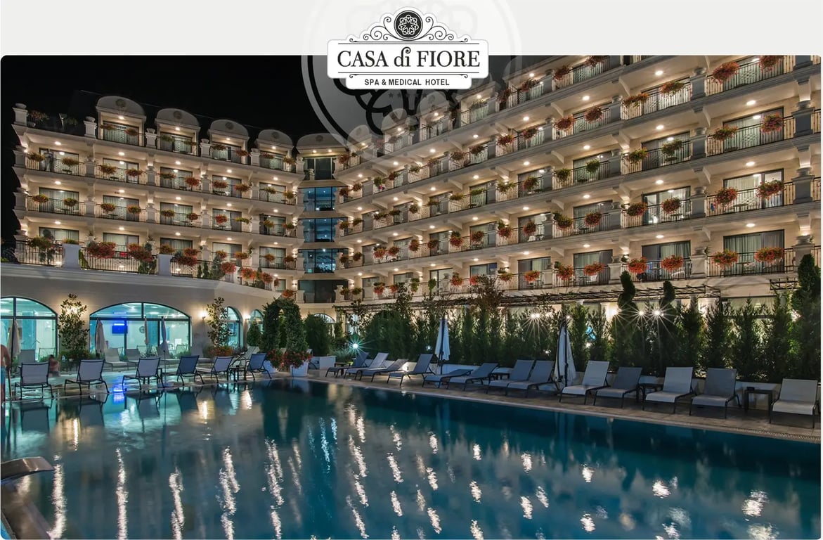 Casa di Fiore SPA and Medical Hotel, Mineral Pools & Private Beach