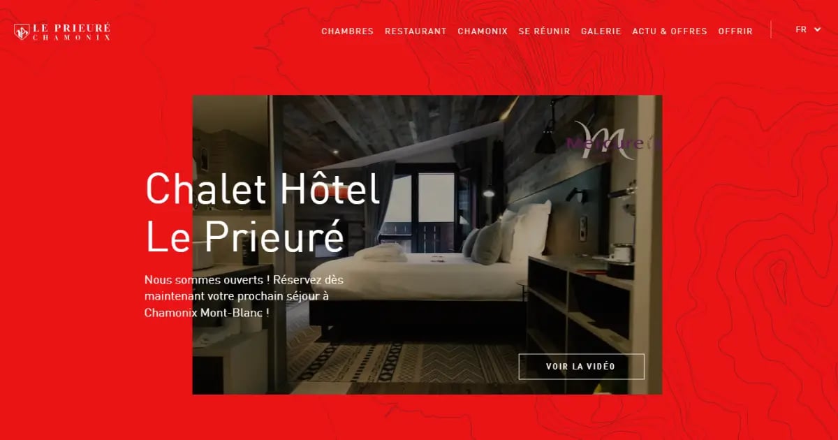 Chalet Hôtel Le Prieuré & Spa