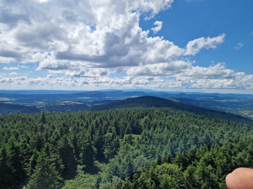 Ognisko na górze
