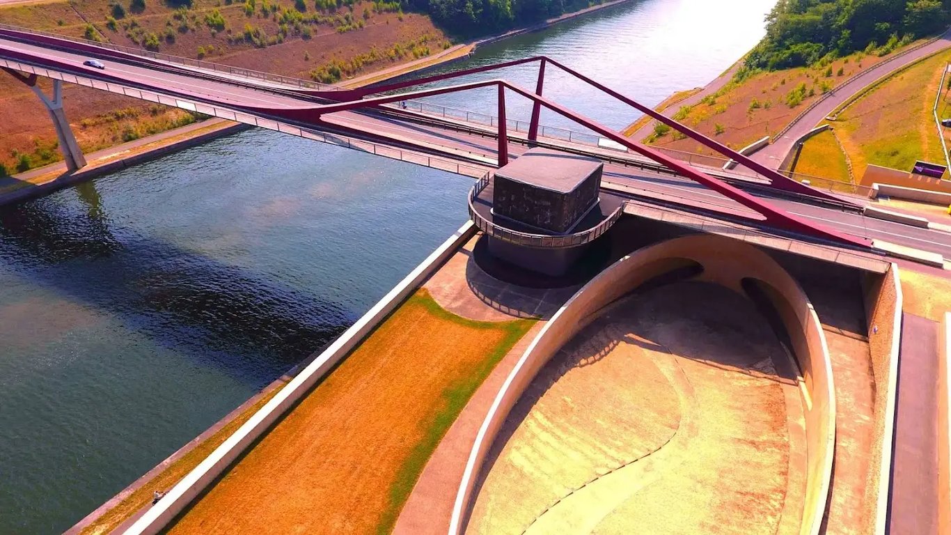 Onder de brug