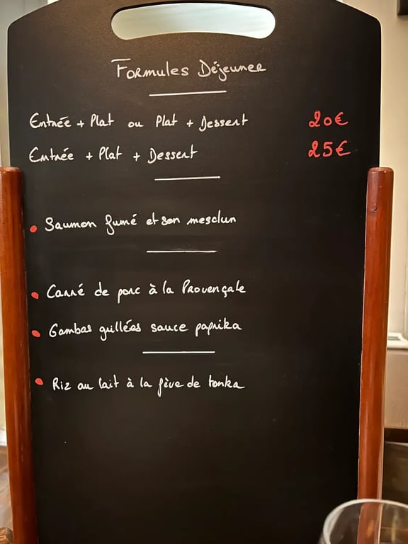 L'Ardoise du XV