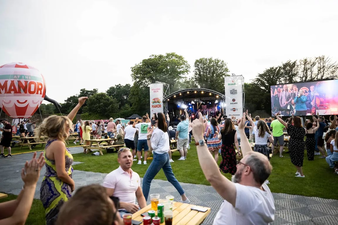 At The Manor' Festival Arena