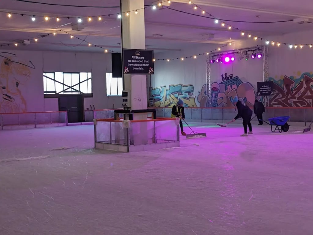 Marina Market On Ice