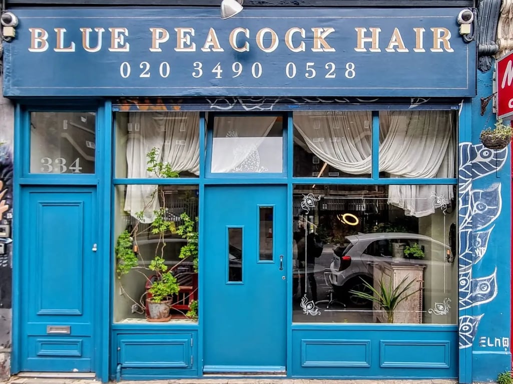 The Blue Peacock