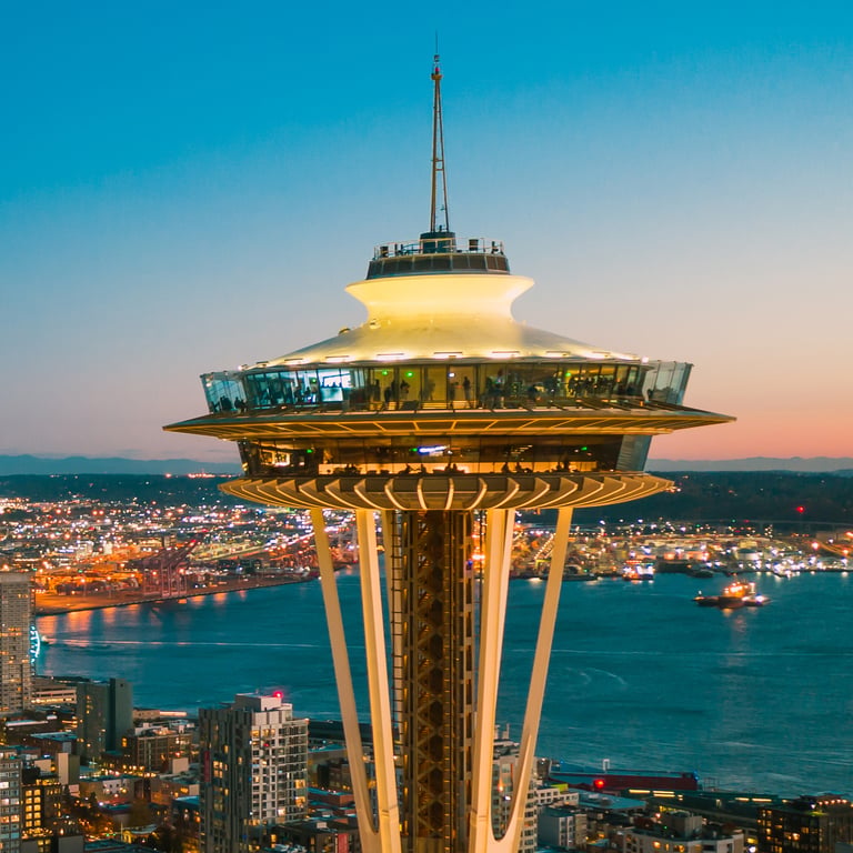 Space Needle & Chihuly Garden & Glass