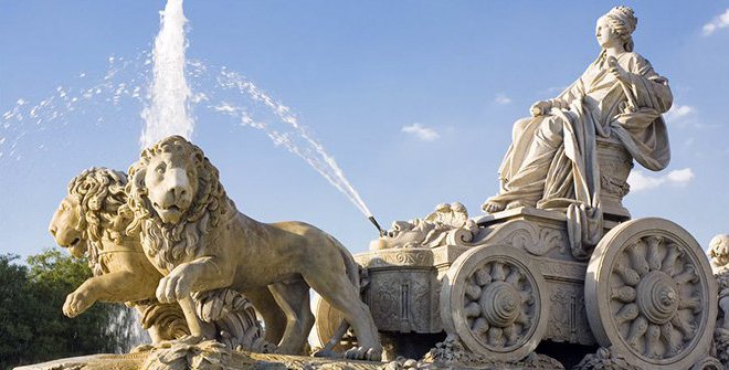 Fountains in Summer