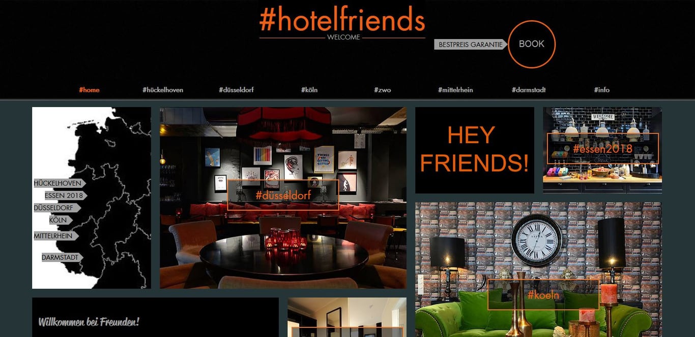 hotel friends Essen Zeche Zollverein