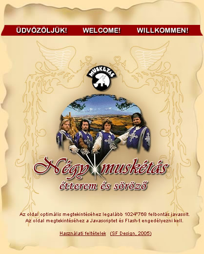 Négy Muskétás Étterem