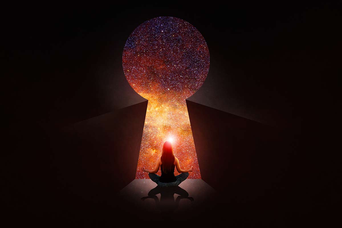 Auch die Meditation kann dir helfen, in dein Unterbewusstsein vorzudringen.