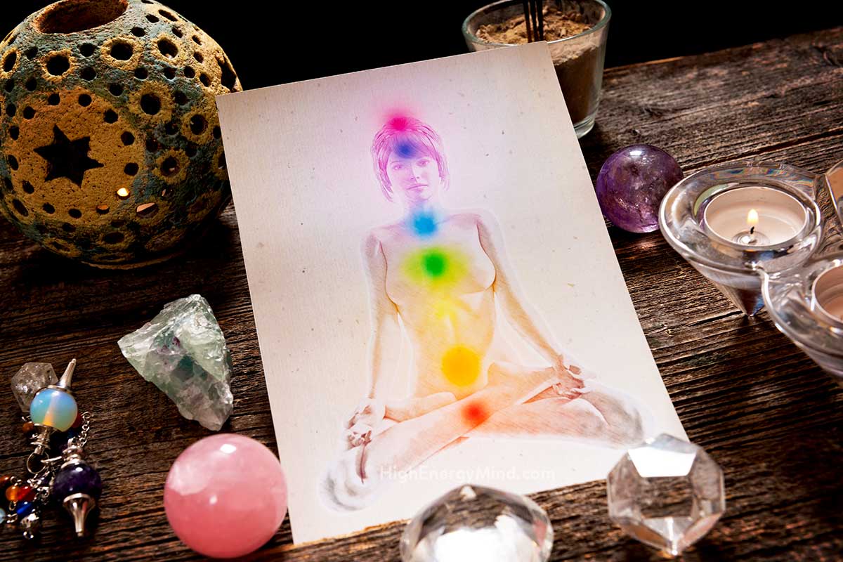 Die Chakren in deinem Körper sorgen für Antrieb und den positiven Fluss von Energien.