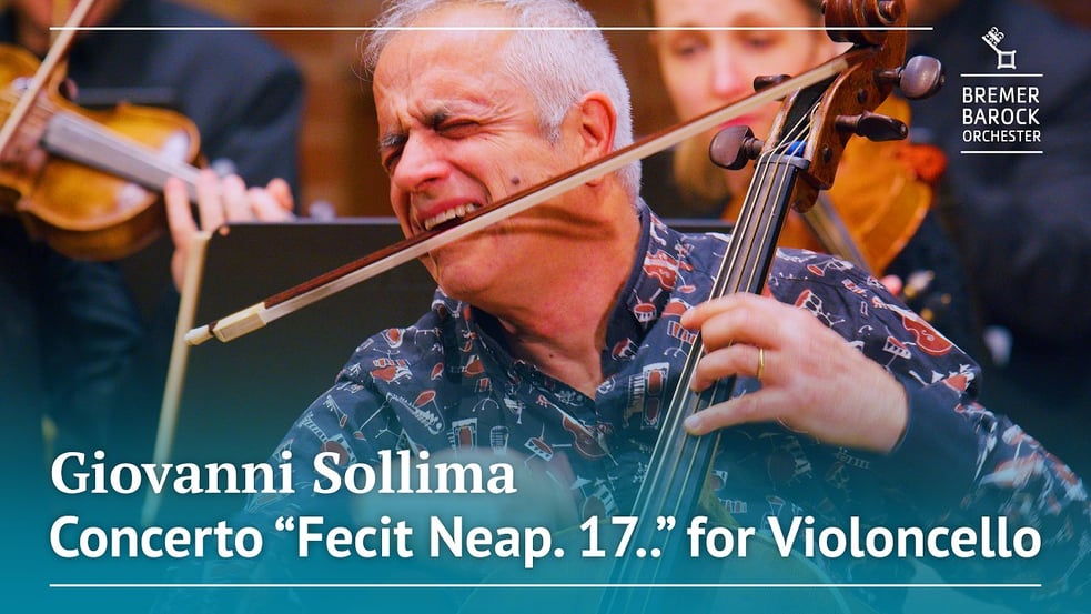 Giovanni Sollima: Fecit Neap. 17.. for Violoncello – Bremer Barockorchester