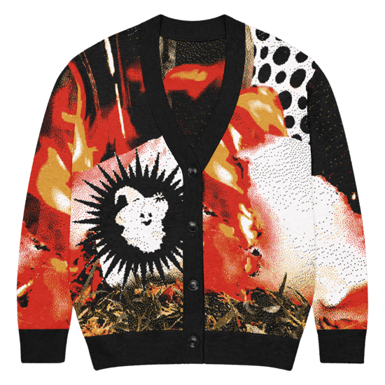 BURN Knitted cardigan