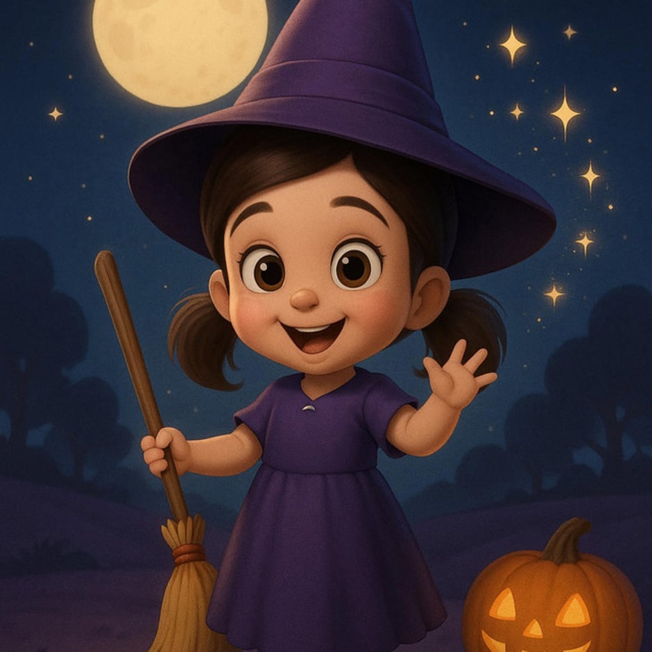 Halloween with olivia