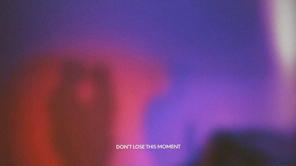 don't lose this moment (audio)