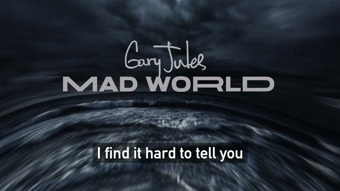 Gary Jules - Mad World (20th Anniversary) [Official Lyric Video] image