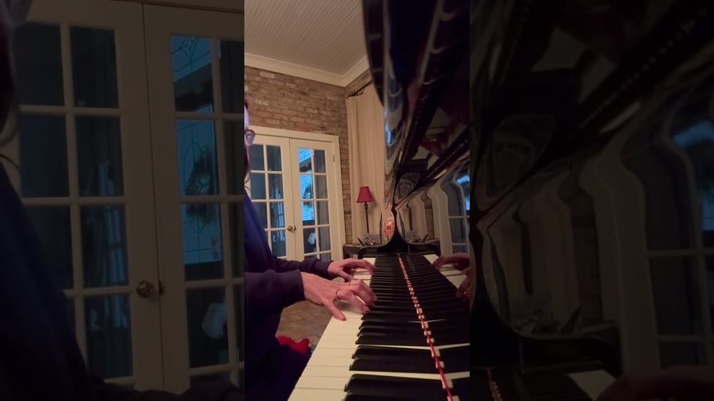 The grief is to much! Just working on a song #pianist #sad #classicalcrossover