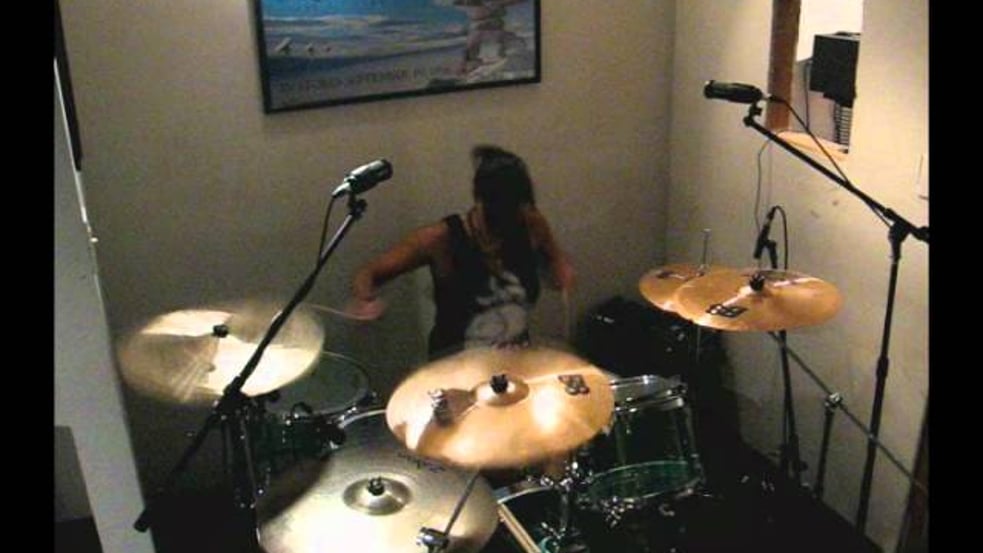 Pierce the Veil-  The Sky under the Sea (Drum Cover by Brittany Macc)