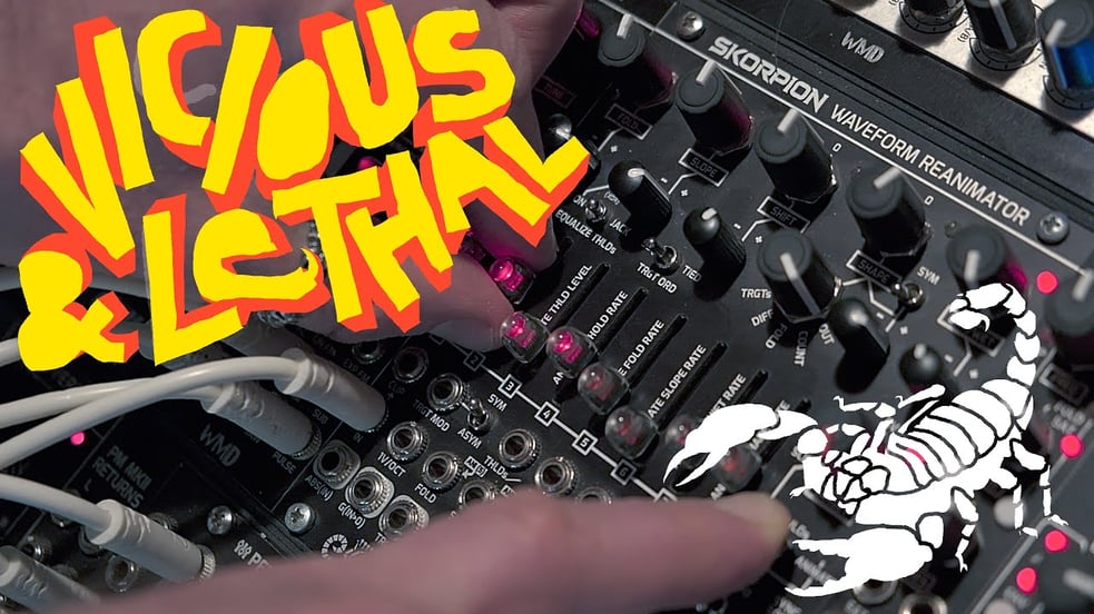 WMD Skorpion Waveform Reanimator is Vicious - #superbooth2025