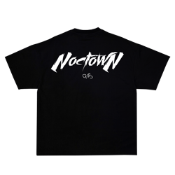 Oversized BLK Noctown Wav GOD