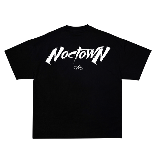 Oversized BLK Noctown Wav GOD