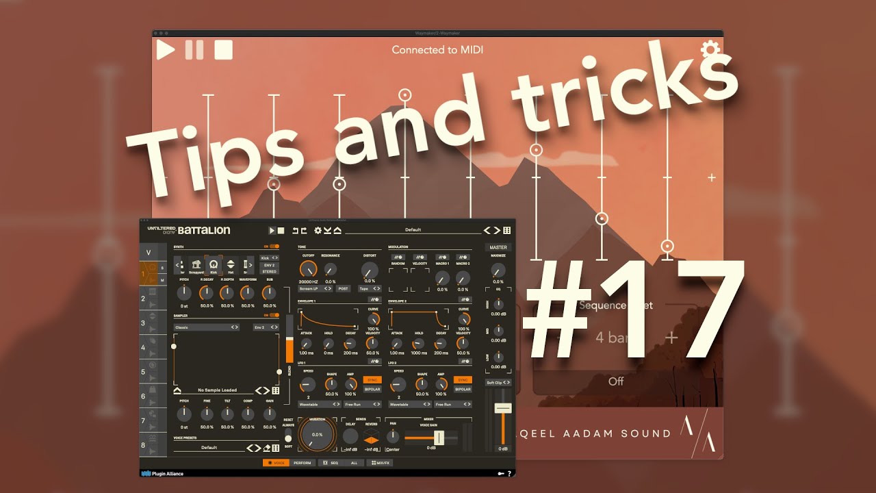 Tips and Tricks: Generative drum beats Part 2 (feat. Battalion)