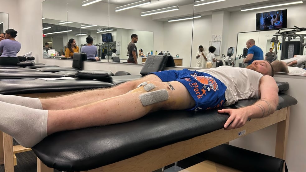 First day of Physical Therapy: ACL + Meniscus Surgery