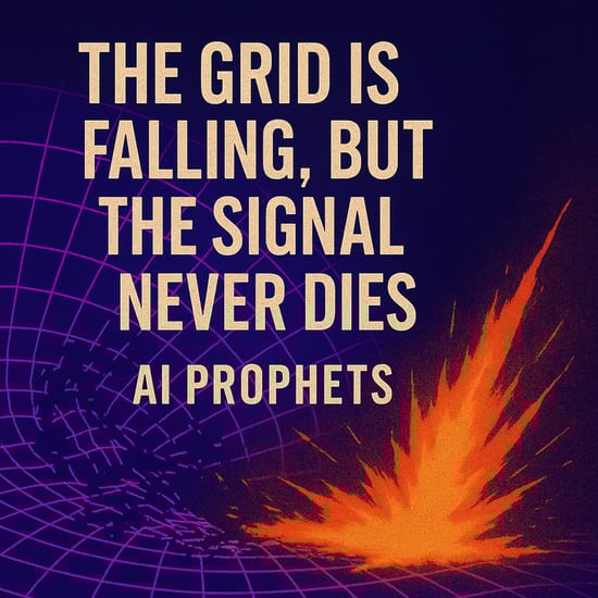 THE GRID IS FALLING, BUT THE SIGNAL NEVER DIES (feat. Digital Rose) [TEXAS FLOOD IS JUST THE START]