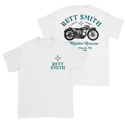 Rett Smith - Motorcycle Tee - White