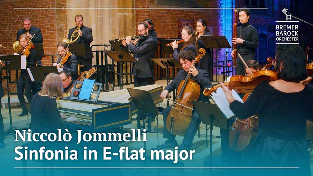 Niccolò Jommelli: Sinfonia in E-flat major