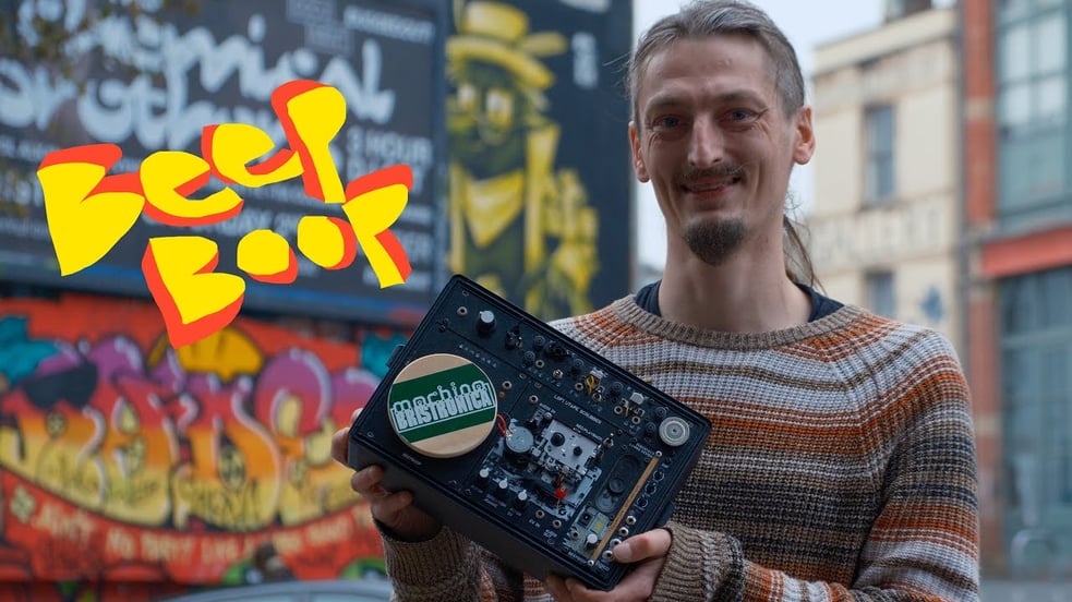 Beep Booping Tape Scrubber Module!