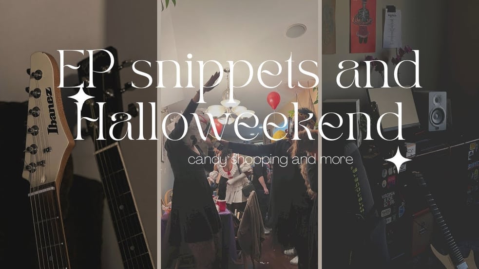 VLOG 11 - EP snippets and Halloweekend!