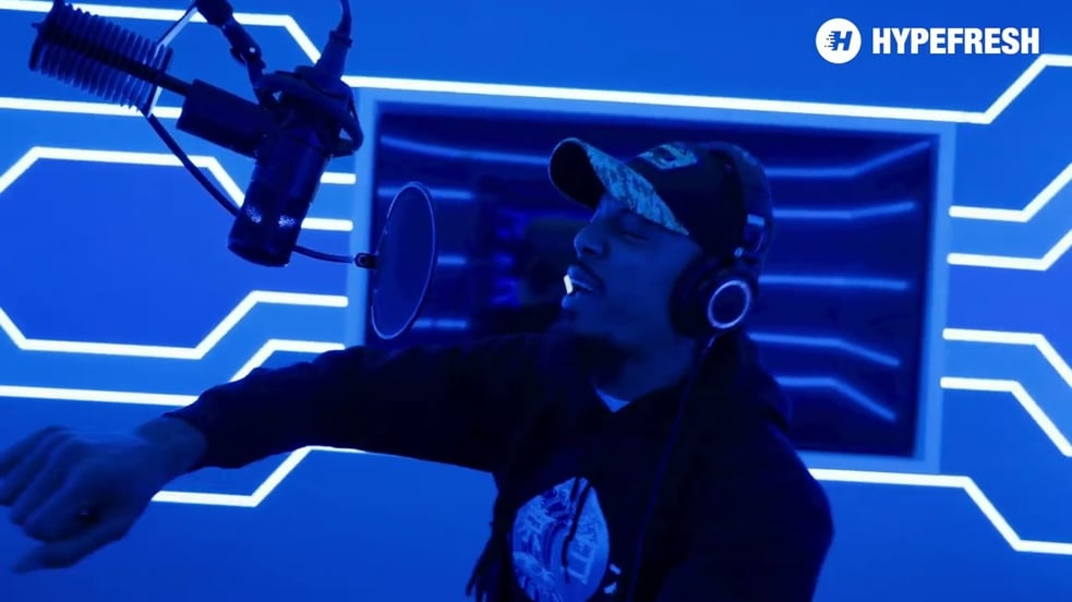 Kxng KO House of Hits Miami Right There X in studio performance