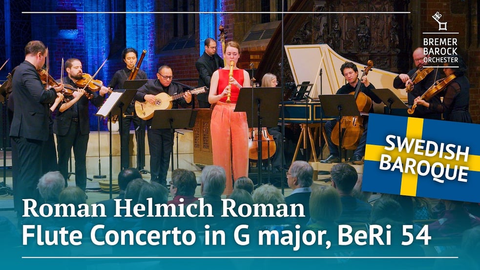 Johan Helmich Roman: Flute Concerto in G major, BeRi 54
