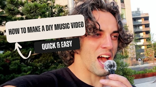 How We DIY'ed a Music Video in 1 Hour