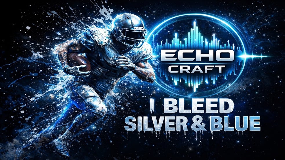 I Bleed Silver & Blue 🏈 | Unofficial Fan Anthem | Echo Craft