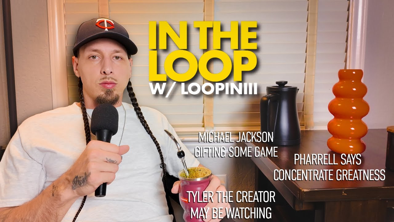 🔁 IN THE LOOP: Michael Jackson and Pharrell Preach the Focus On Being Great… PLUS MORE!!