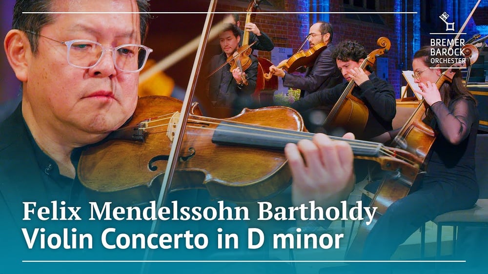 Felix Mendelssohn Bartholdy: Violin Concerto in D minor, MWV O 3