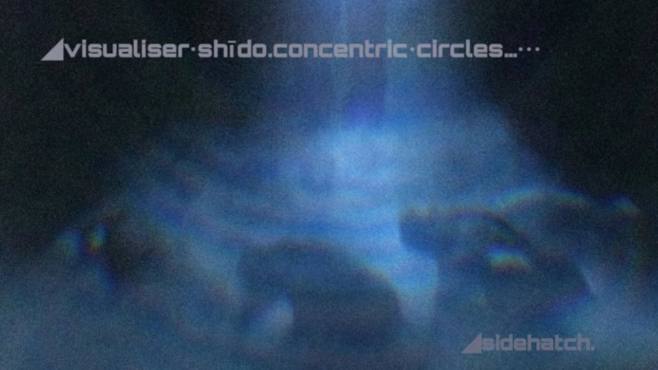 ◢visualiser•shīdo.concentric•circles…•••
